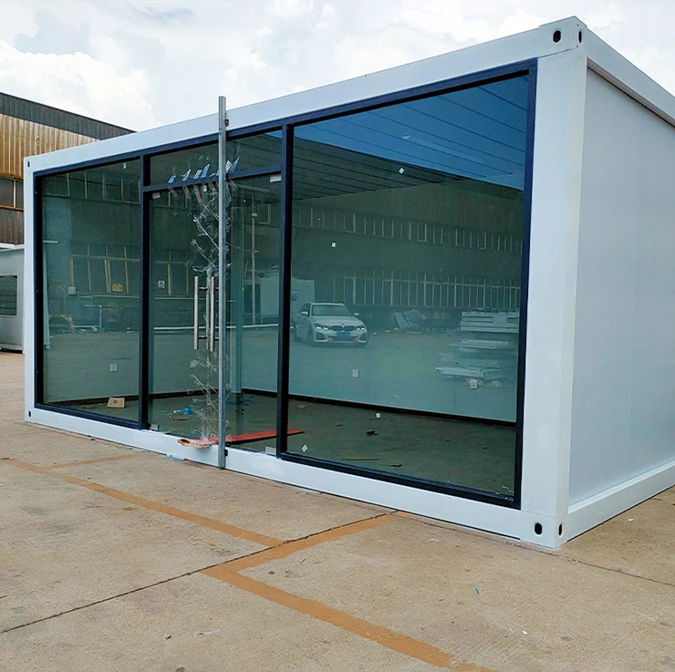 Prefab Modular Container Retail Store Building Prefabricated Shopping Mall Container House Home