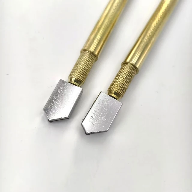 Industrial Grade Golden Handle Glass Cutter for Glasses and Glass Bottle Cutting