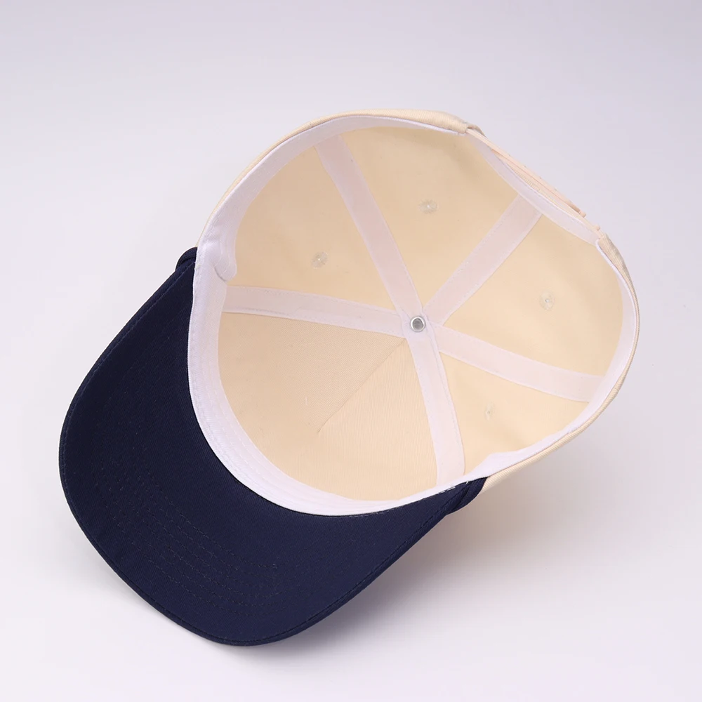 Custom Embroidered Classic Breathable 100% Cotton Baseball Cap - 5 Panel Adjustable Sporty Design For Outdoor And_voghion.com