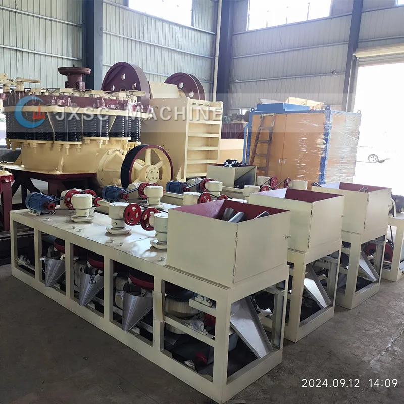 High Efficiency High Gauss Intensity Magnetic Separation Equipment Tin Tantalum Ore 3 Discs Magnetic Separator Factory Price