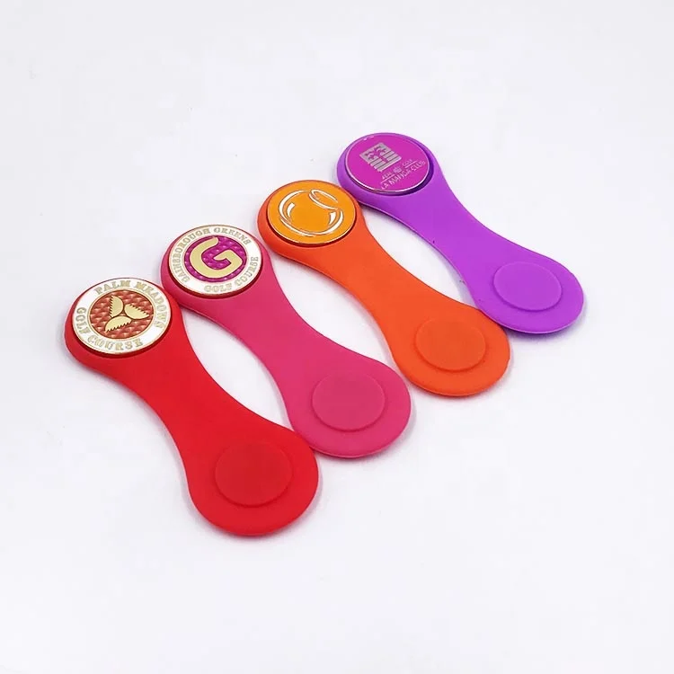 Wholesale Bulk Golf Sport Metal Custom Golf Coin Antique Copper Golf Ball Markers details