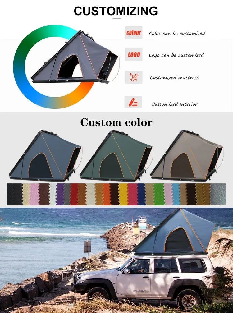 Wildsrof Folding Waterproof Awnings Camping Triangle Aluminium Pick Up