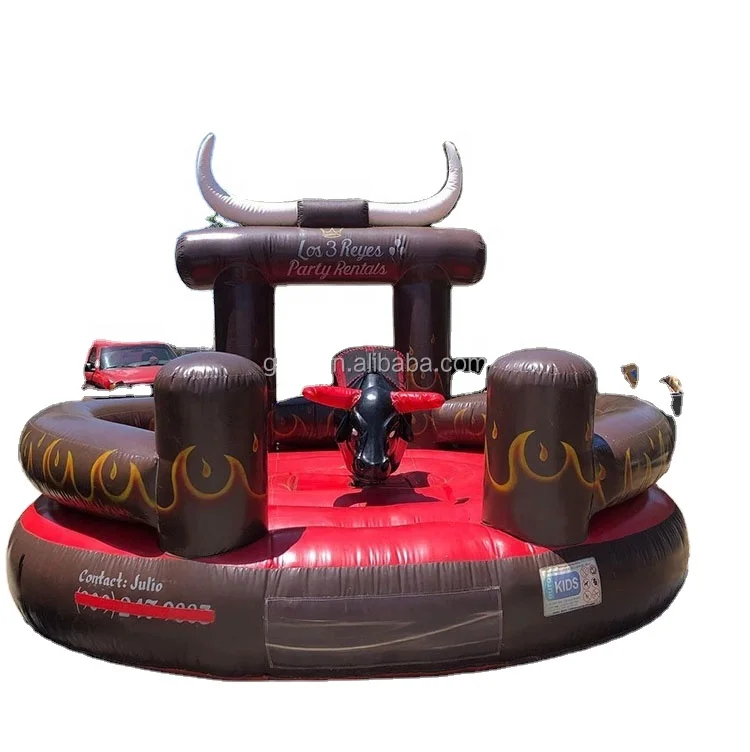 Party Rental Adults Kids Mechanical Bull Inflatable Games Mechanical Bull  Rodeo Ride for Rent
