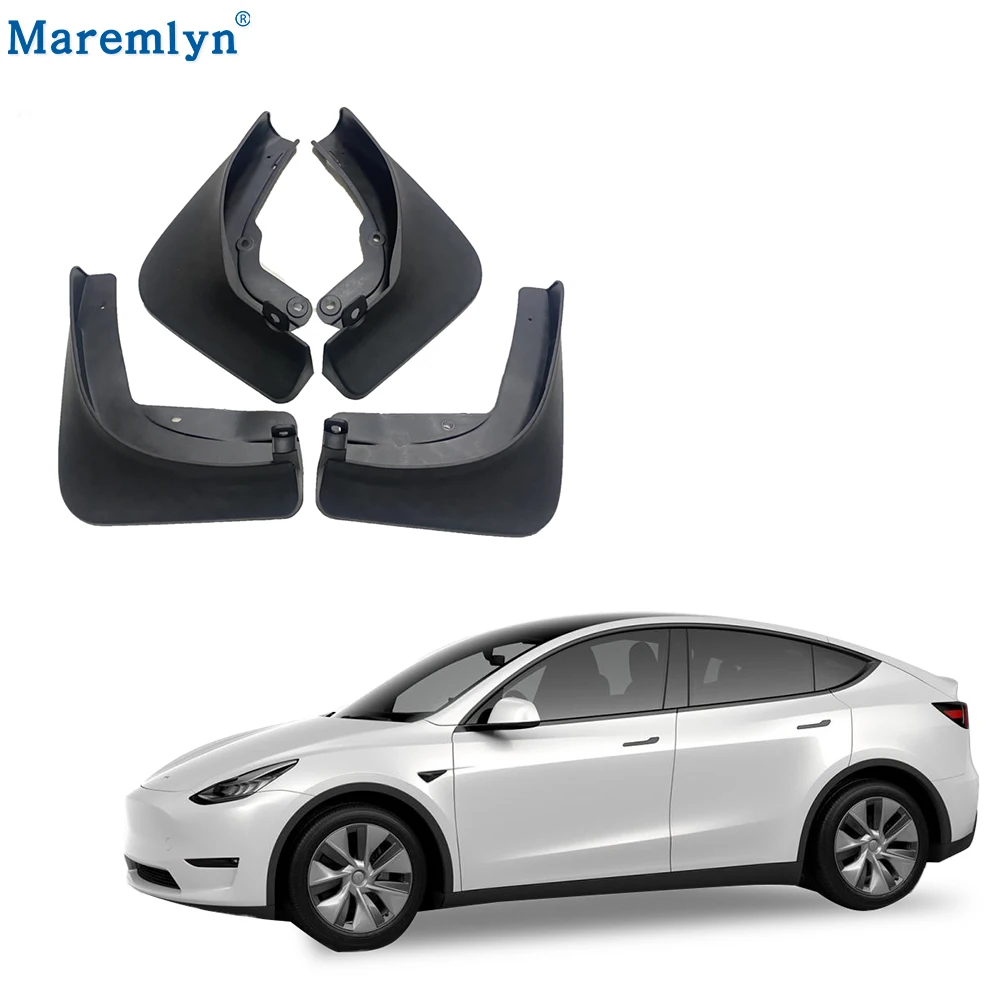 高速配送 スプラッシュガード マッドフラップ ガルダバロス 車用フロント・リアフェンダー テスラモデルY用