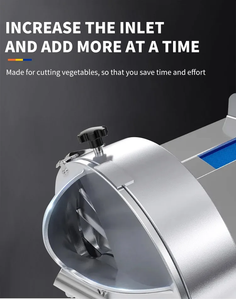 product fully automatic new vegetable cutter efficiently slicing vegetables into various shapes sizes and ingredients-6