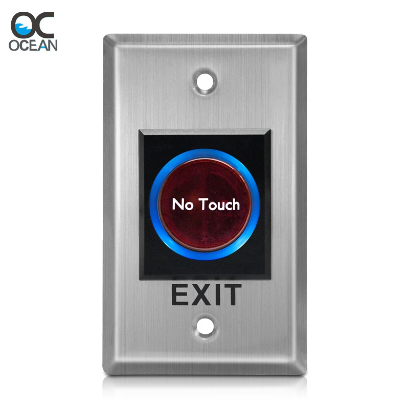 No Touch Exit Button with LED for Access Control System Door Release
