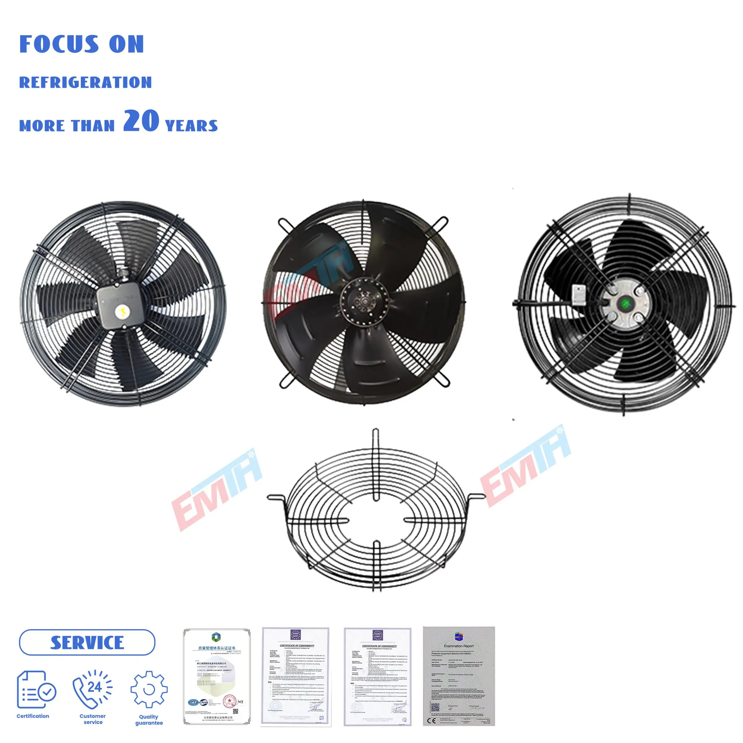 Chinese Factory External Rotor Axial Fan Ac Tube Axial Blower Fan