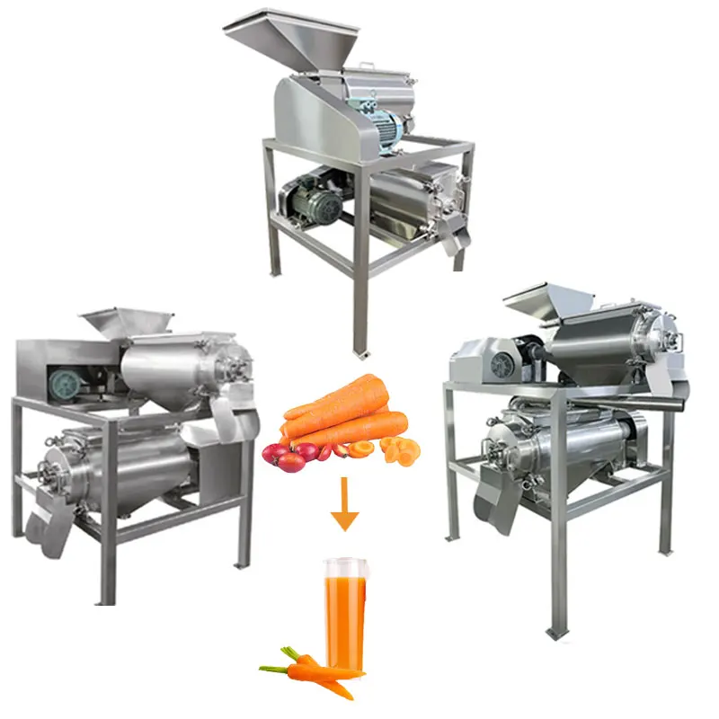 New Model Industrial Mango Peach Juicer Extractor Fruit Pulper Machine