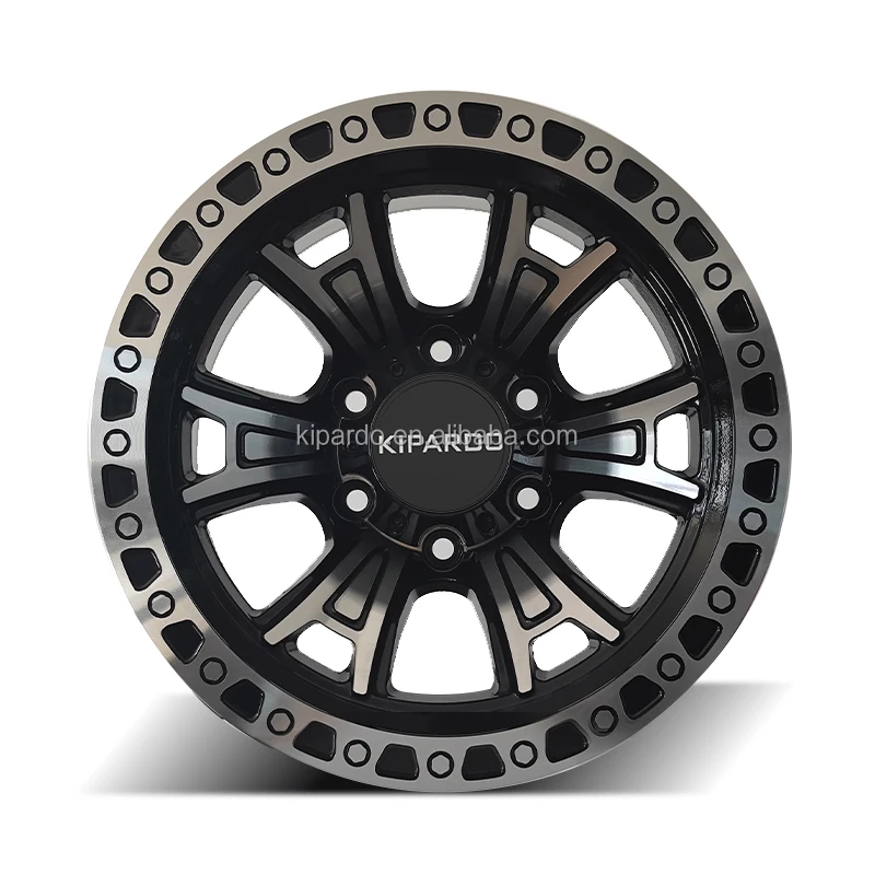 New Design Flow Forged 15x10 Inch 6 Hole Alloy Wheel Rim 4x4 Off Road ...