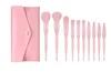 Pink Makeup Brush Set