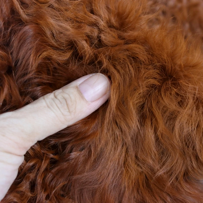 Mongolian Fur Pelt Wholesale Real Mongolian Wool Fur Plate Sheepskin Motorcycle Seat Covers