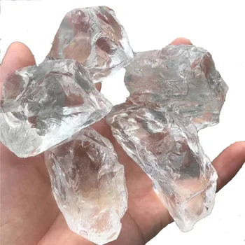 Wholesale High Quality Natural gem Stone Crystal clear quartz raw rough Healing hot sale Reiki Ball craft