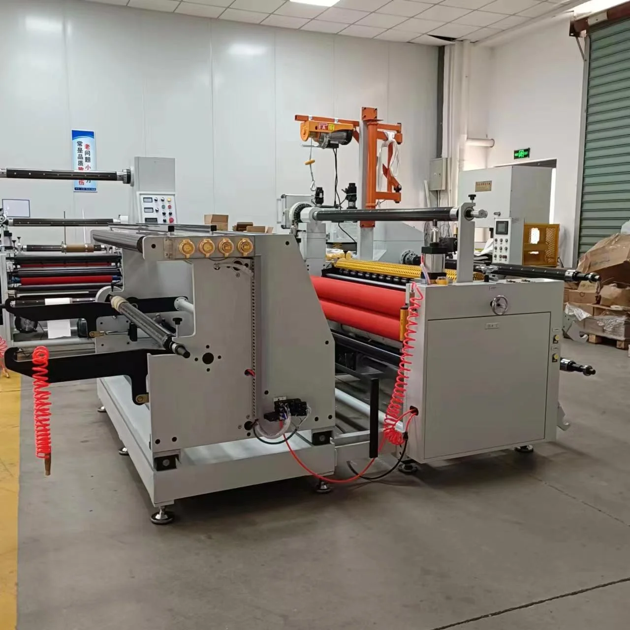 Full Automatic Fabric Cutting Machine Round Blade Slitting Machine Automatic Metering for  Nylon Buckle and Buckle Strap