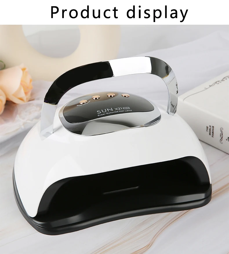 72pcs Leds High Power 320w Quick Curing Gel Polish Nail Gule Drying Uv Led Lamp Salon Manicure Nail Beauty Tool Sunx21 Max