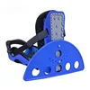 Soporte semicircular ajustable azul (fondo antideslizante TPE)
