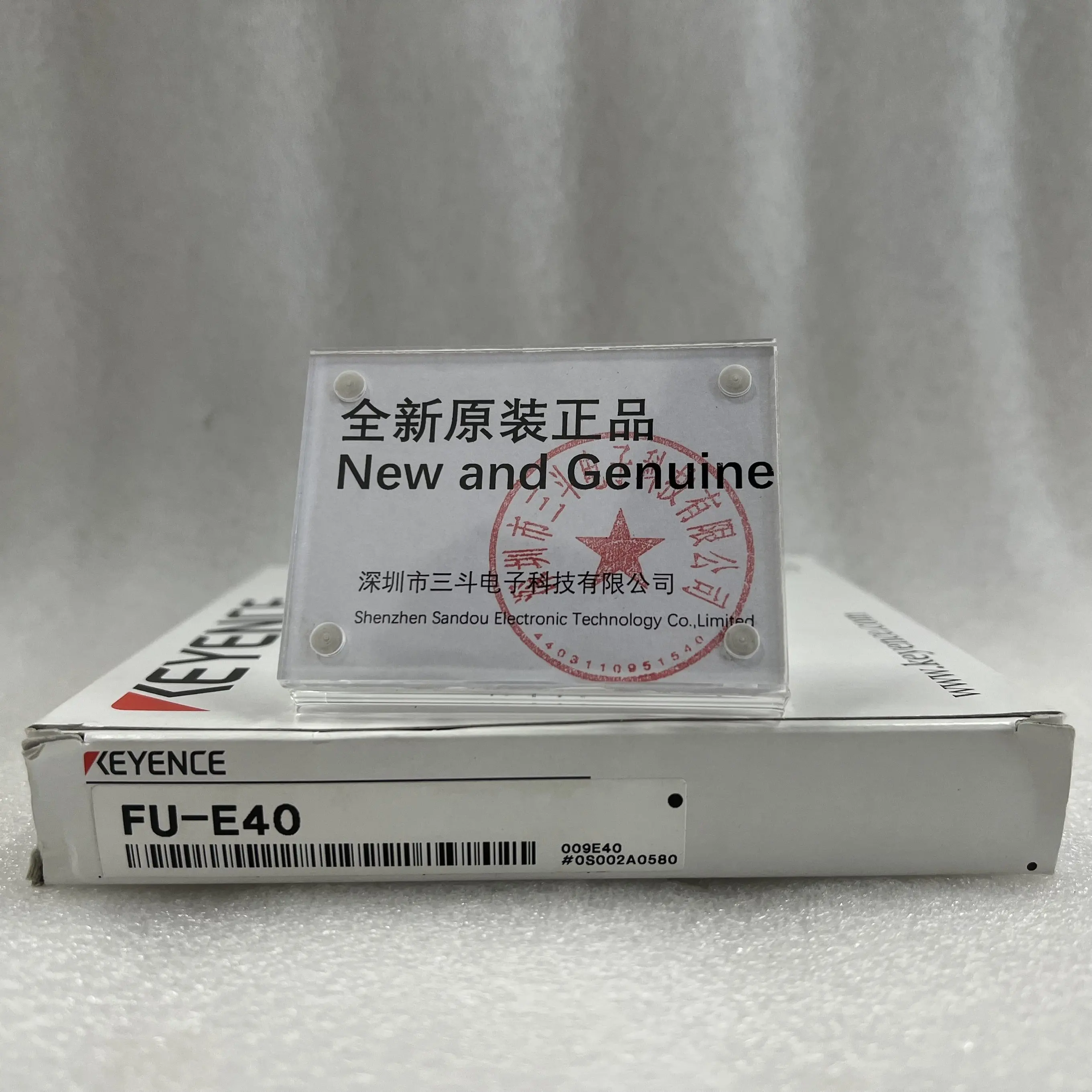 KEYENCE Fiber Optic Sensor FU-E40