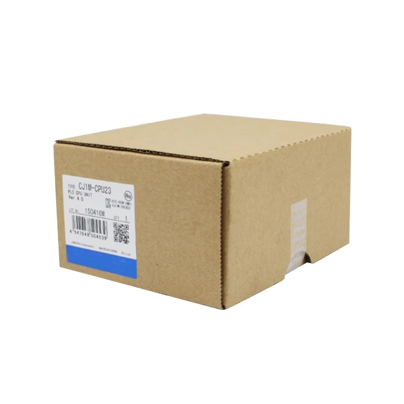 Nuwe Oorspronklike Omron CJ1M-CPU23 CPU-eenheid. Dit verskaf hoëspoedbedryf en betroubare logika-beheer, ondersteun module-uitbreiding en data-verwerking vir fabriekoutomatisering, meganiese toerusting en kompakte vervaardigingslynbeheer.