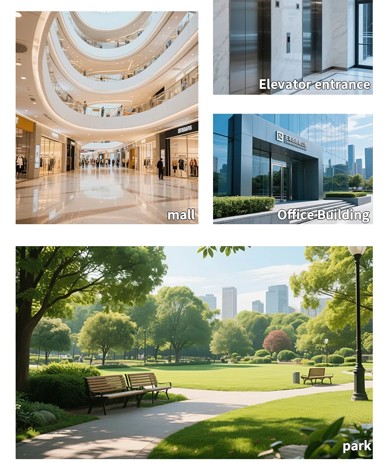 Black Galvanized Steel Sidewalk Ashtray Fireproof Ashtray for Smoking Area Two Trash Bin Smoking Column Accept Fixed on