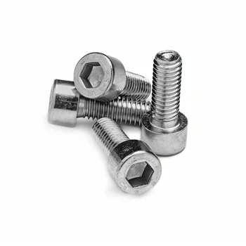 Customized Carbon Stainless Steel DIN 912 M2 Thread Size 40mm Hex Socket Cap Cheese Cylindric Head Allen Screw Bolt Zinc Plating
