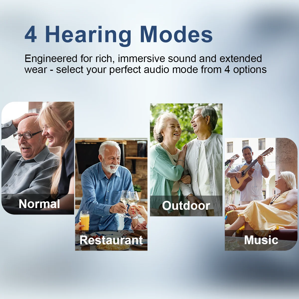 JINGHAO NEW Product Waterproof Invisible Digital Mini Cic Hearing Aid Machine Programmer in Ear with bluetooth