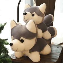 Factory direct supply new plush toy husky doll simulation dog scratching machine doll