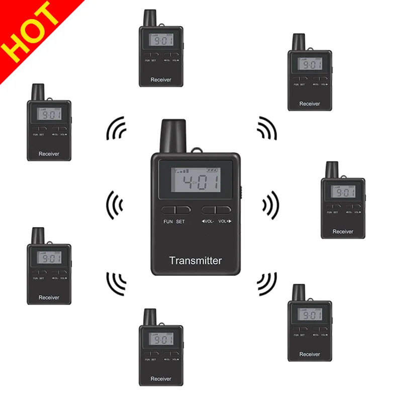 Rich Age whisper Audio Guide System Portable Radio Transmitter Simultaneous Translation Interpretation Conference System