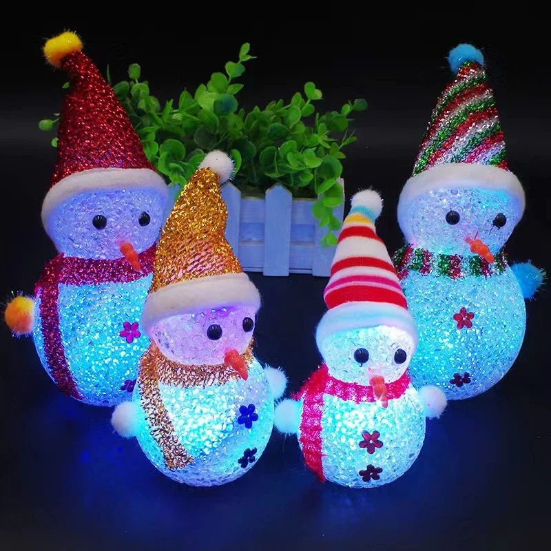 Hot Selling Christmas Color Led Light Lighting Gift Luminous Christmas