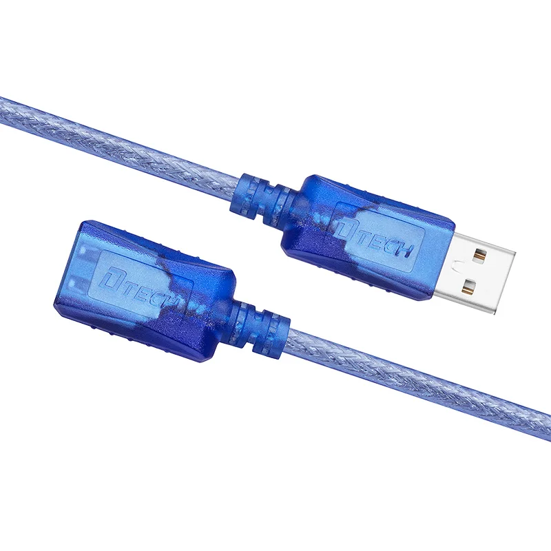 High Speed 1.8M USB 2.0 Cable Female-Male Data Transfer 30V AC Gold-Plated USB Cable for Computer Notebook Printer