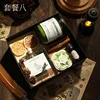 Confezione regalo verde Gardenia profumata per candele - Borsa regalo gratuita