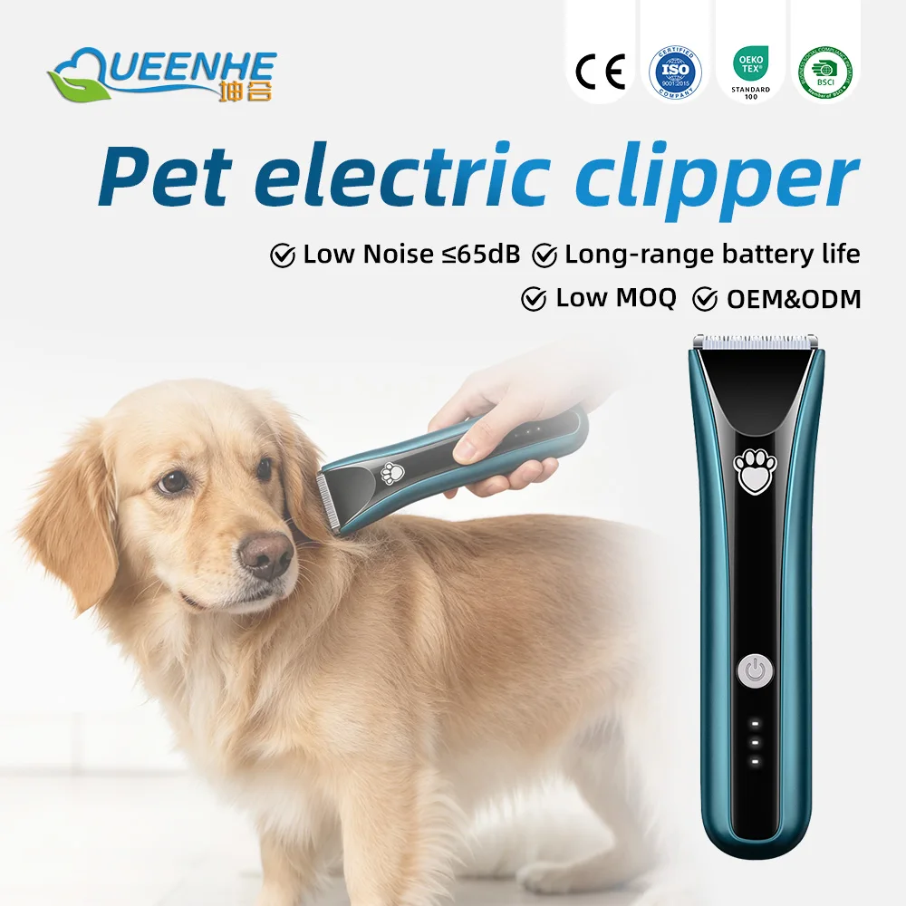 Wholesale IPX7 Waterproof Low Noise Rechargeable Cordless Electric Dog - product detail 1