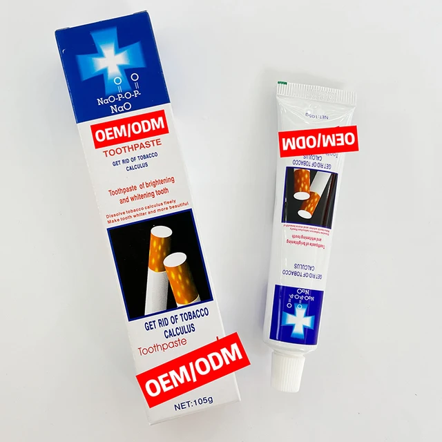 Toothpaste Wholesale Cleanser Toothpaste Filling New Arrival Remove Smoke Stains Teeth Paste private Label for Smokers