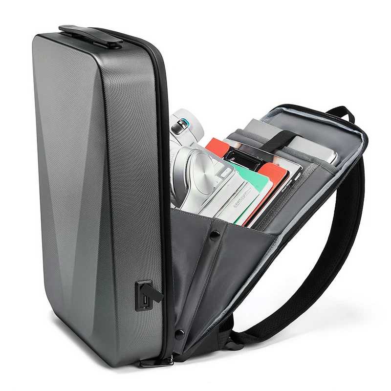 Factory New Wholesale Men Bag Laptop School Hard Shell Anti Theft Bagpack Usb Waterproof Mochila Bag Laptop Backpack