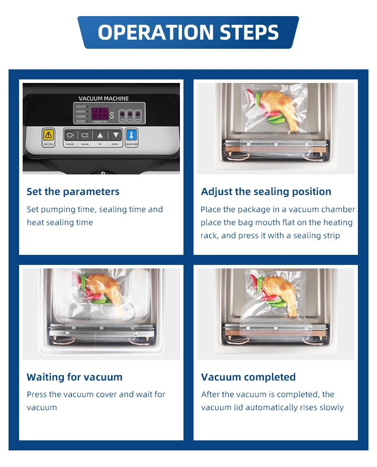 Dz300t Desktop Vacuum Sealer Machine,Reliable Quality,The Whole Body