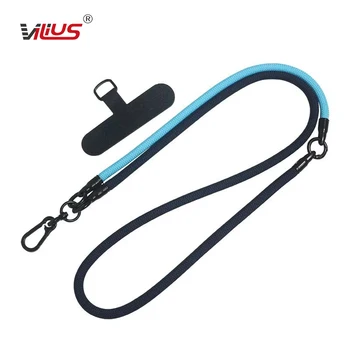 Adjustable Three-in-One Multi-Functional Mobile Phone Lanyard One Rope for Multiple Uses-Crossbody Strap Neck Lanyard Arm Short