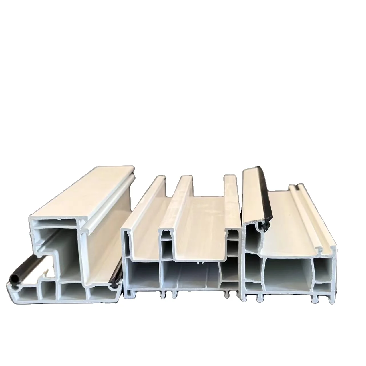 Upvc windows Doors Polystyrene Profiles Pvc Profile for Vinyl Door and Window Plastic Extruded Profiles