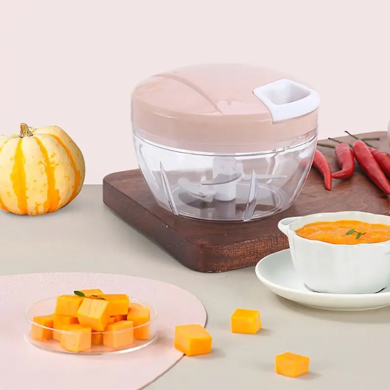 Unique Design Mixer Kitchen Manual Mini Food, Vegetable  Ginger Garlic Paste Fruit Grinders