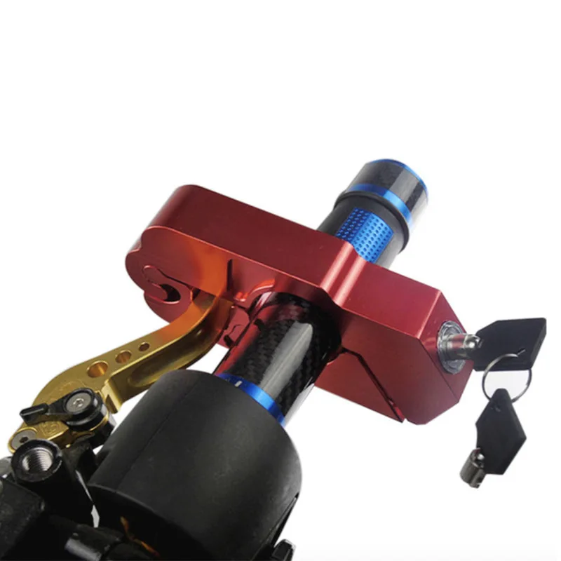 Universal Motorcycle Handlebar Lock Scooter Atv Brake Clutch Security ...