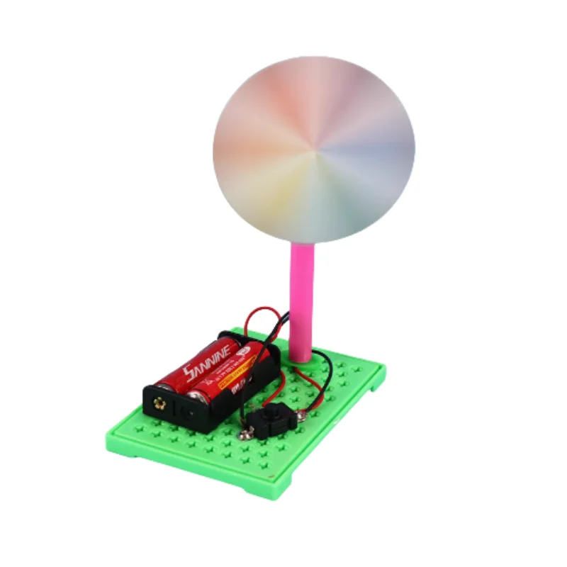 Science and Technology Small Production Newton Seven Color Disk Children's Handmade Invention Maker Education STEM Science