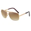Lente marrone dorato