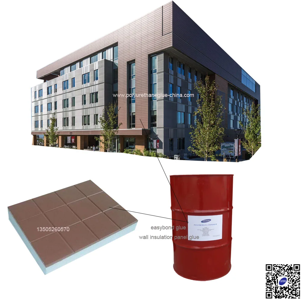 Heat Insulation Glue for Galvanized Steel Sheet to Rock Wool
