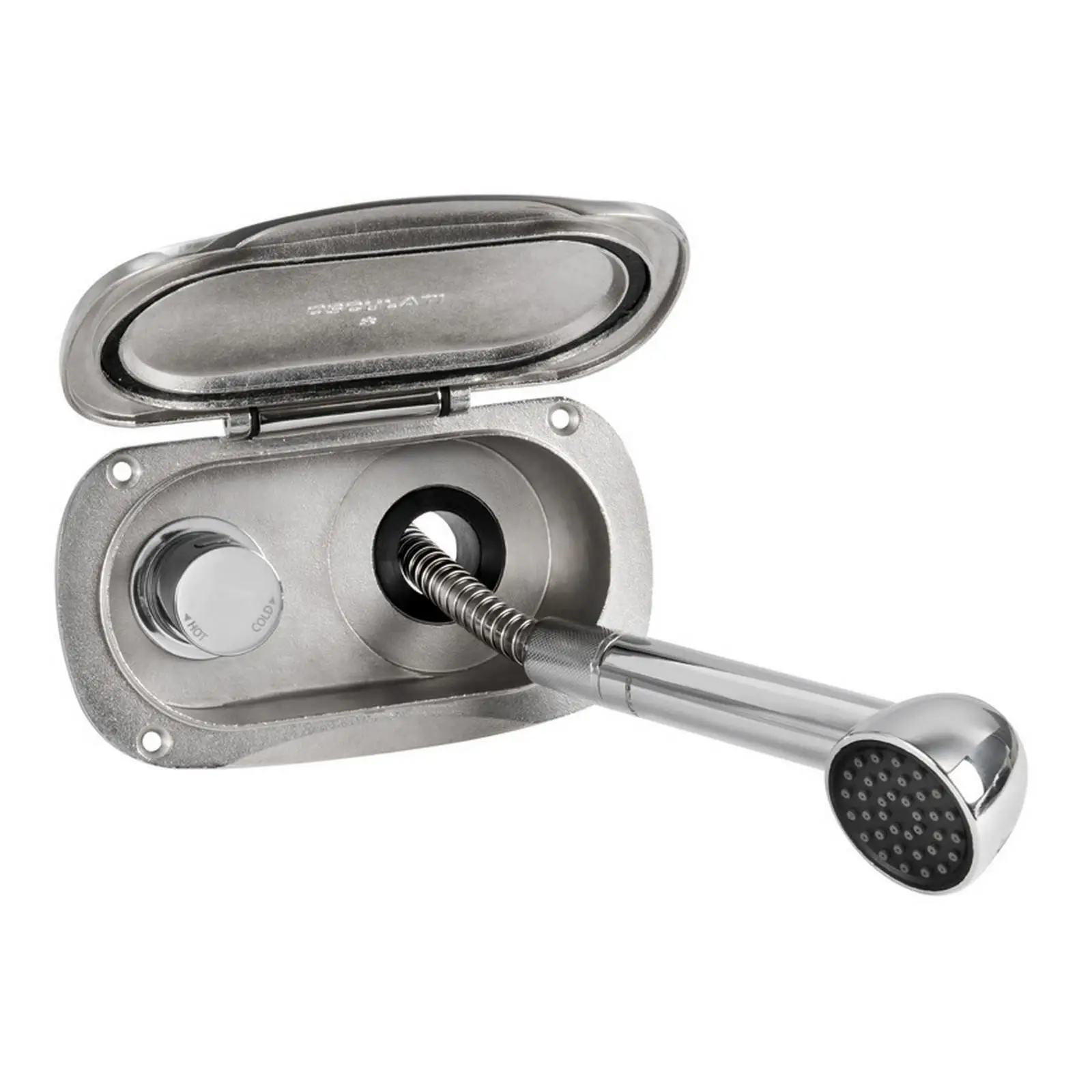 Marine Deck Shower Recessed Transom Shower Kit Hidden Shower For Boat