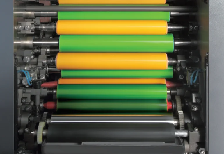 Print machine￼ Top Sales ZX-320 6 Color Offset Printing Machine for Labels