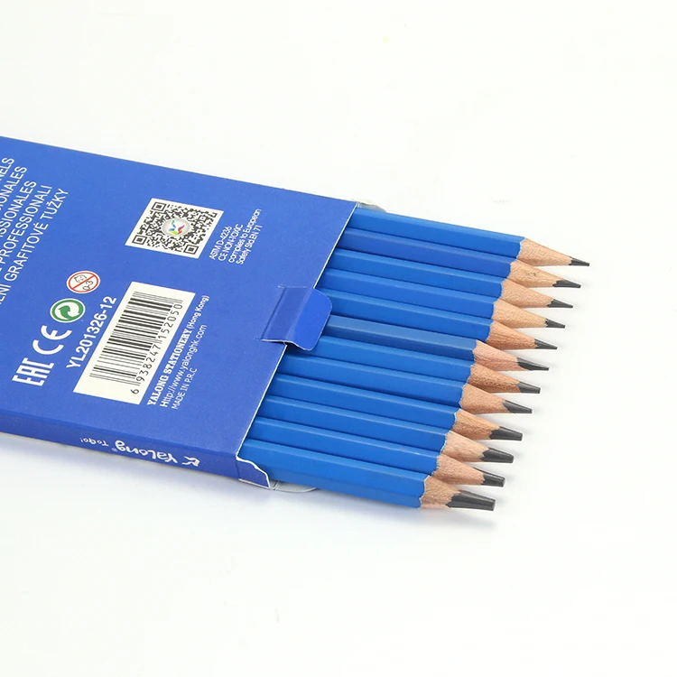 Yalong Pack of wooden 2B Pencils – El-Fagala