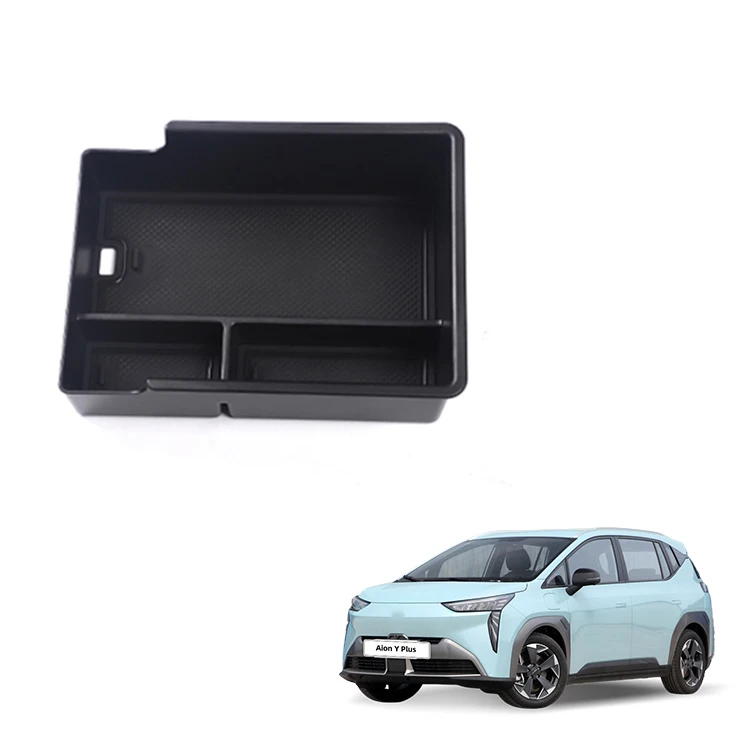 Scatola di Immagazzinaggio per Bracciolo per GAC Aion Y Plus Accessori Plastica ABS Scatola Organizzativa Centrale per Auto Accessorio Interno