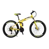 Yellow spoked wheel