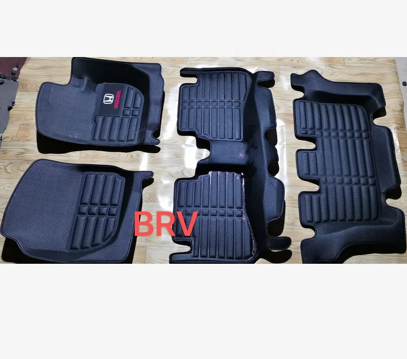 Hot Pressed Pvc Leather 5d Car Mat 3d Car Floor Mats Hight Quality Special Car Mats for Isuzu D-Max