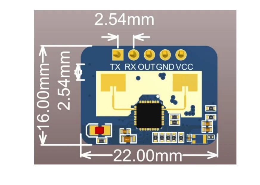 Capteur De Présence Humaine HLK-LD2410C 24GHz Avec Application Bluetooth - Pour Domotique, Neuf