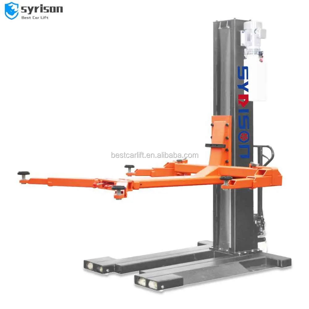 Cheap Prices Single Column  One Post Car Hydraulic Lift for Sale