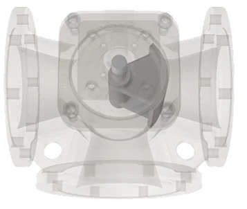 AMOT Three-way Temperature Control Valve GG Series With AMOT Control Valve 3 Way Rotary Control Valve