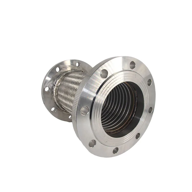 Stainless Steel Flange Type Braided Bellows Flexible Metal Hose for Water Heater Stainless Steel Braided Hose Sizes